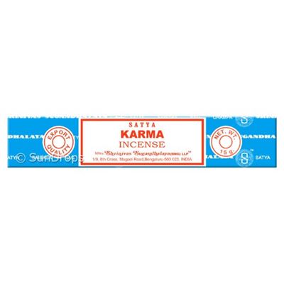 Karma Satya Incense Sticks 15g Box