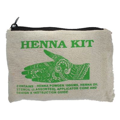 Henna Full Kit In Zip Bag