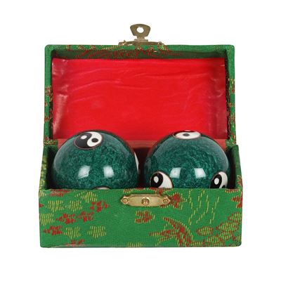 Stress Balls Harmony Yin Yang Green In Gift Box
