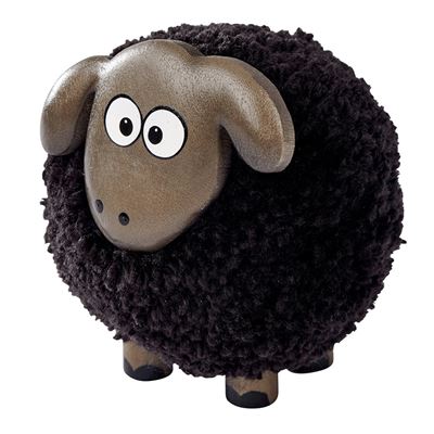 Black Pom Pom Sheep Large
