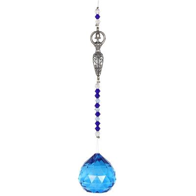 Goddess Crystal Blue 34cm