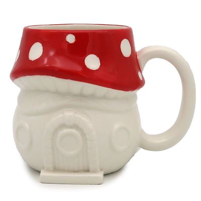 Toadstool Ceramic Mug In Gift Box