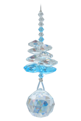 March Birthstone Crystal - Aquamarine