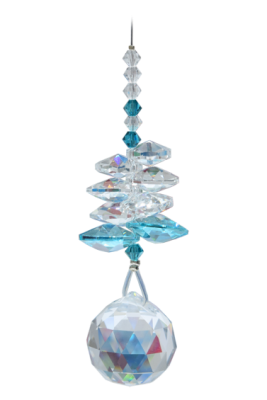 December Birthstone Crystal - Blue Zircon
