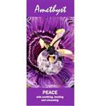 Amethyst Agogo Necklace Natural Jewellery for Peace