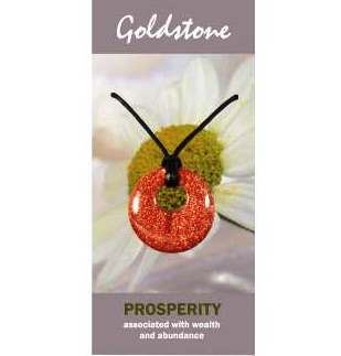 Goldstone Agogo Necklace Natural Jewellery for Prosperity