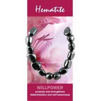 Hematite Bracelet Natural Jewellery for Willpower