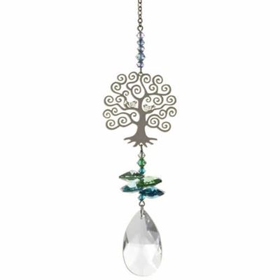 Tree of Life Crystal Fantasy Rainbow Maker 24cm