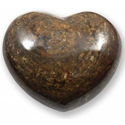 Bronzite Heart Large