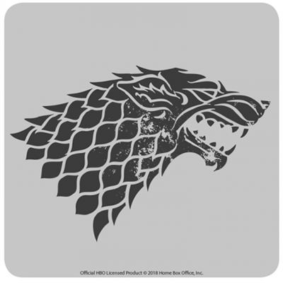 Stark Official Game Of Thrones Coaster