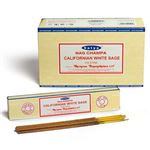 Californian White Sage Satya Incense Sticks 15g Box Of Twelve Special ...