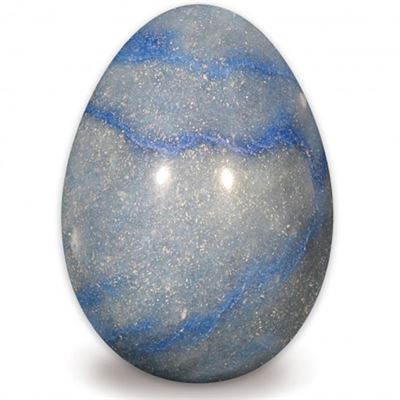 Blue Quartz Egg