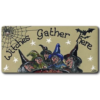Witches Gather Here Magnet