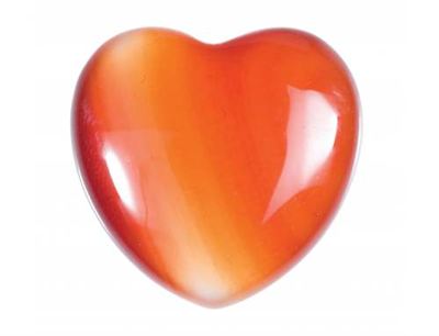 Carnelian Heart Small