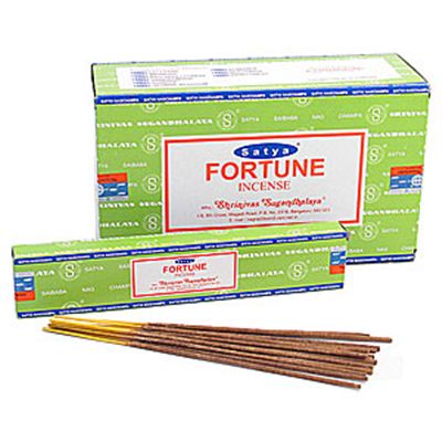 Fortune Satya Incense Sticks 15g Box Of Twelve Special Offer