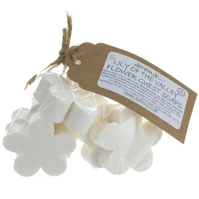 Lily of the Valley Flower Soaps Gift Bag of 5