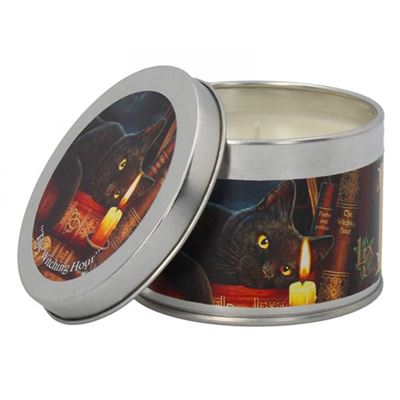Witching Hour Black Cat & Candle Candle in a Tin