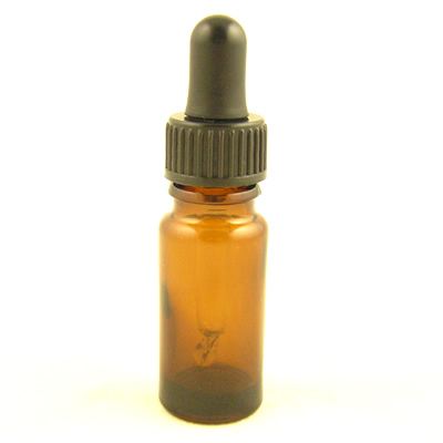 Glass Bottles Amber Kingston with Glass Pipette Screw On Cap 10ml