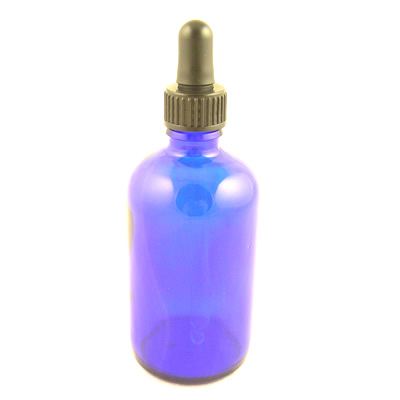 Glass Bottles Blue York with Glass Pipette Screw On Cap 30ml