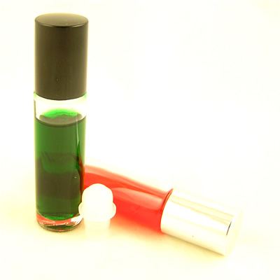 Glass Bottles Clear Roll On Ball Silver Cap 12ml