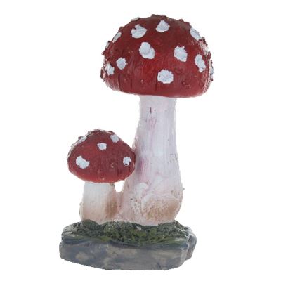 Amanita Fungi Two Headed 10cm