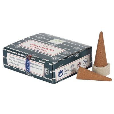 Palo Santo Satya Incense Dhoop Cones 12s