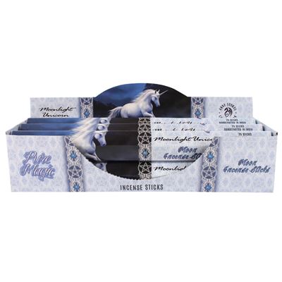 Moonlight Unicorn Incense Sticks by Anne Stokes Box of Six