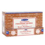 Fragrant Myrrh Satya Incense Sticks 15g Box Of Twelve Special Offer