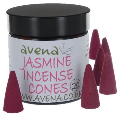 Jasmine Avena Large Incense Cones 20
