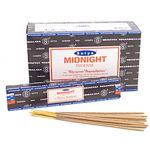 Midnight Satya Incense Sticks 15g Box of Twelve Special Offer