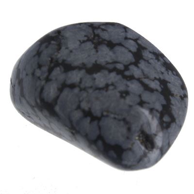 Obsidian Snowflake Gemstone