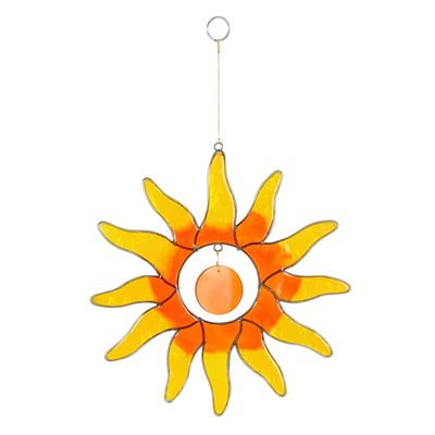 Red & Orange Sun Suncatcher