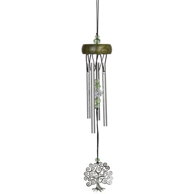 Tree of Life Woodstock Wind Chime Small 26cm