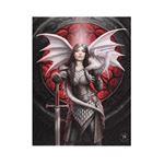 Valour Fairy with Dragon Canvas Picture by Anne Stokes