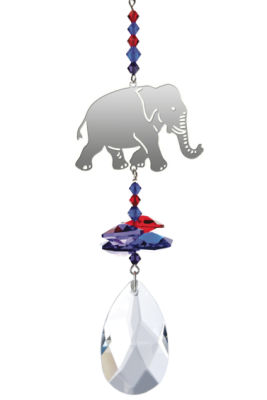 Elephant Crystal Fantasy Rainbow Maker 24cm