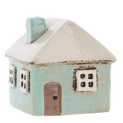 Aqua Square House Small Village Pottery