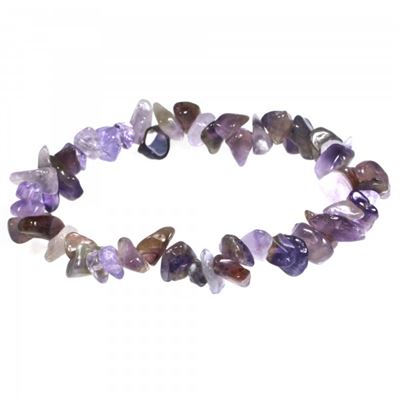 Amethyst Gemchip Bracelet