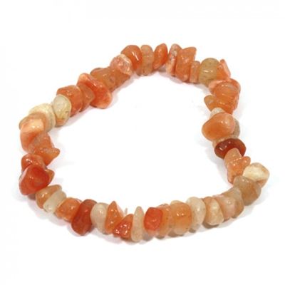 Red Aventurine Gemchip Bracelet