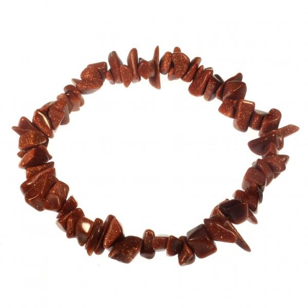 Red Goldstone Gemchip Bracelet Red Goldstone Gemchip Bracelet