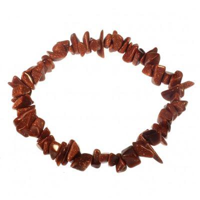 Red Goldstone Gemchip Bracelet