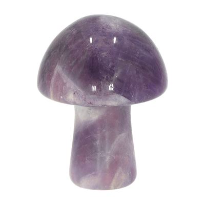 Amethyst Carved & Polished Mushroom