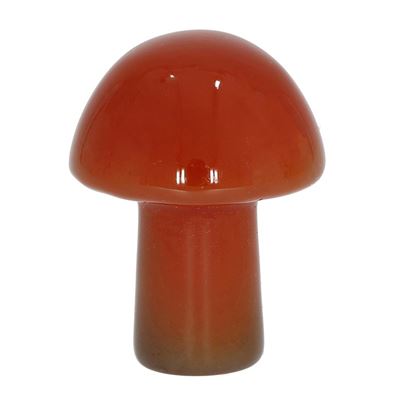 Carnelian Carved & Polished Mushroom