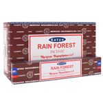 Rain Forest Satya Incense Sticks 15g Box of Twelve Special Offer