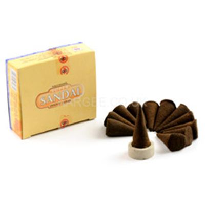 Sandalwood Satya Incense Dhoop Cones 12