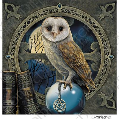 Owl Spell Keeper Card with Envelope