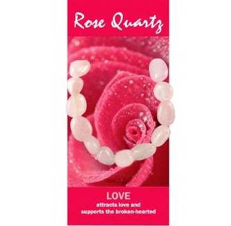 Rose Quartz Bracelet Natural Jewellery for Love
