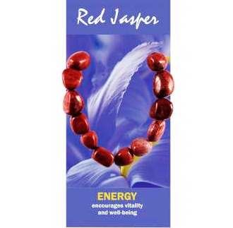 Red Jasper Bracelet Natural Jewellery for Energy