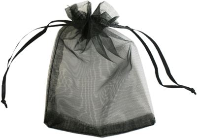 Black Organza Bag