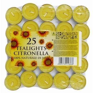 Citronella Tealights 25 pack
