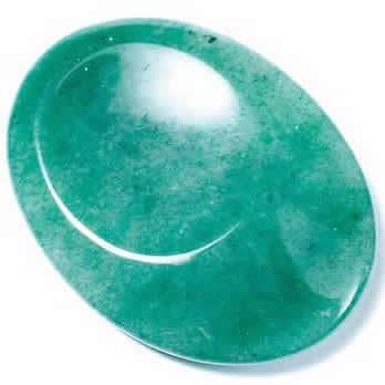 Green Aventurine Thumb Stone